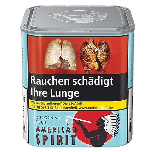 VKOOPAmerican Spirit Tabak Original Blue 80g Dose Feinschnitt
